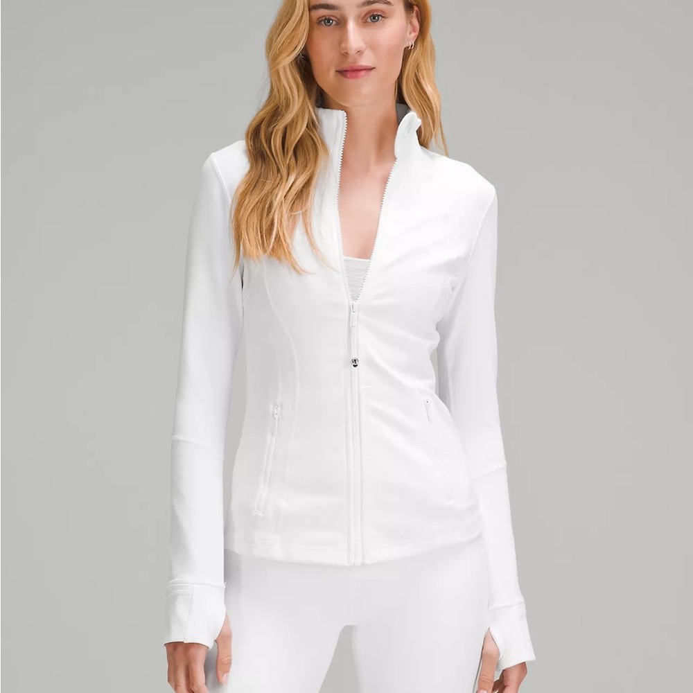 NWT LuLuLemon Define Jacket Luon in White